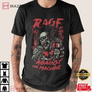 Vintage Skull Rage against the machine Tshirt
