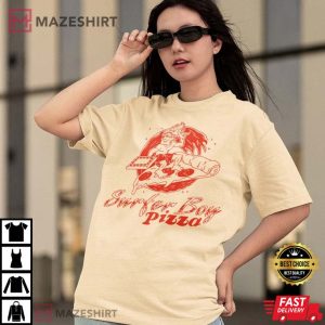 Vintage Surfer Pizza Boy TShirt