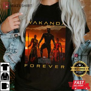 Wakanda Forever Tshirt Chadwick Boseman shirt