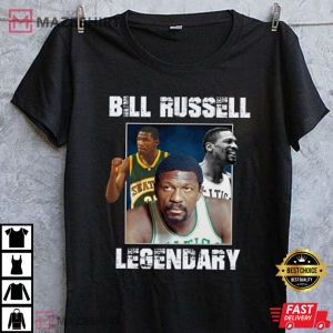 Vintage Bill Russell Legendary Shirt Bill Russell Shirt
