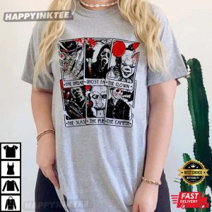 Horror Tarot Cards TShirt 1