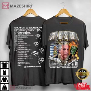 I Committed Suicide Funny Rip Jeffrey T-Shirt