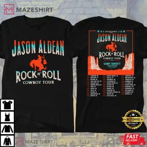 Jason Aldean Rock N Roll Cowboy Tour 2022 T-Shirt #2