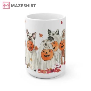 Halloween Dogs Fall Mug Fall Coffee Mug 1