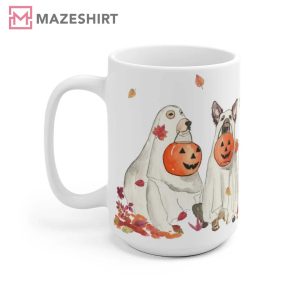 Halloween Dogs Fall Mug Fall Coffee Mug 3