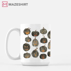 Halloween Pumpkins Mug Fall Coffee Mug 2