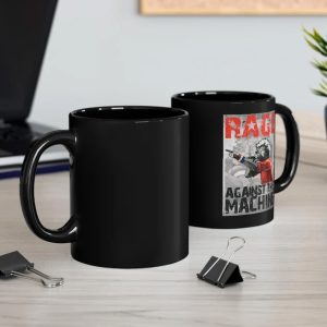 Rage Against The Machine 11oz Black Mug 3