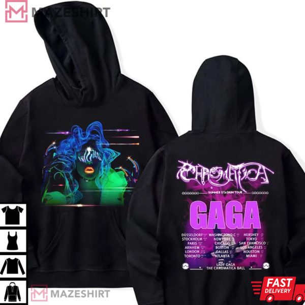 Lady Gaga The Chromatica Ball Tour 2022 Gift T-Shirt
