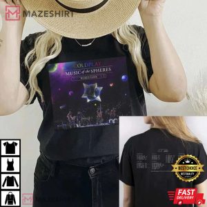 Coldplay World Tour 2022 T-Shirt
