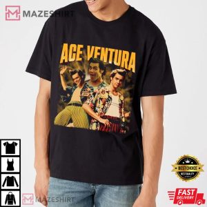 Ace Ventura Pet Detective Vintage Men black t shirt
