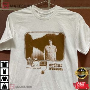 Arthur Russell Men black t shirt