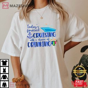 Cruising Together Shirtcruising with a chance of drinkWomen white