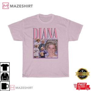 Princess Diana Retro Shirt Princess Diana Fan Men black t shirt1