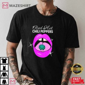 Red Hot Chili Peppers Concert Men black t shirt