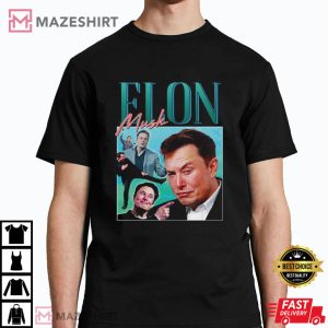 Elon Musk Homage Men black 2