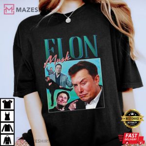 Elon Musk Homage Women black