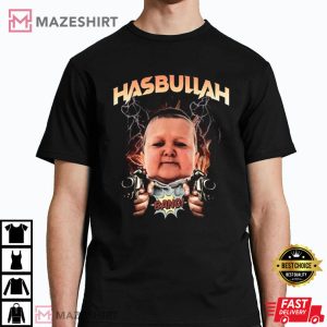 Hasbullah Bang Unisex Shirt Hasbulla Homage Men black 2