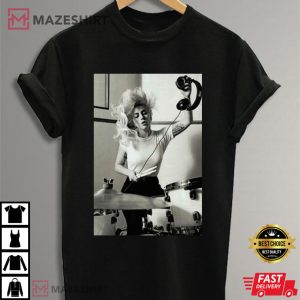 Lady Gaga Men black t shirt