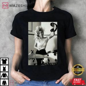 Lady Gaga Men black t shirt1