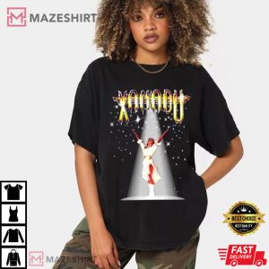 Olivia Newton John Xanadu Roller Skating Men black t shirt