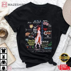 Olivia Newton John Xanadu Men black t shirt