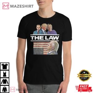 Anti Biden Hunter Hillary Above the Law Men black t shirt1