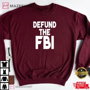 Republican Shirt Defund the FBI Men black t shirt