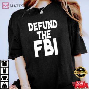 Republican Shirt Defund the FBI Women black