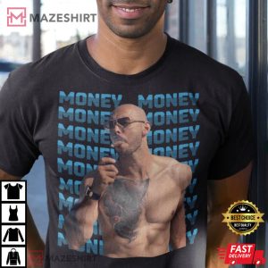 Andrew Tate Top G Money T Shirt Tristan Talisman Tate Men black t shirt2