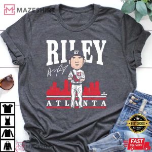 Austin Riley Shirt Austin Riley 27 Shirt Atlanta Braves Men black t shirt