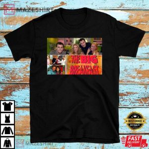 Big Breakfast Presenters Men black t shirt