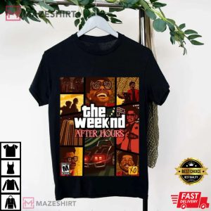 4.Men black t shirt 507