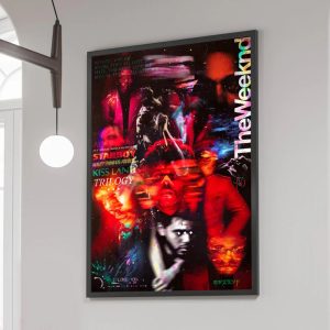 The Weeknd After Houses Tour Concert Poster