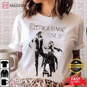 Fleetwood Mac Rumours Vintage Women white 2 t shirt