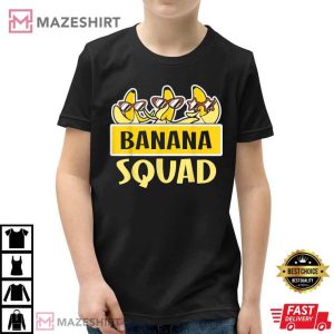 Funny BANANA SQUAD Boy black