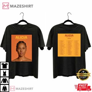 Hot Alicia Keys The World Tour 2022 T-Shirt