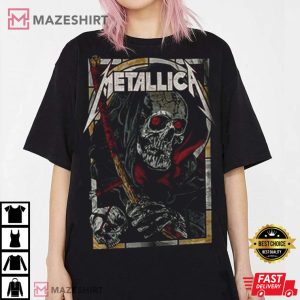 Metallica disarm Men black t shirt 3