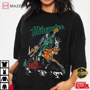 Warren Lotas Milwaukee Bucks Reaper Gift For Fan T Shirt 2