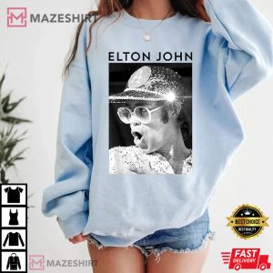 Elton John Official T Shirt 1