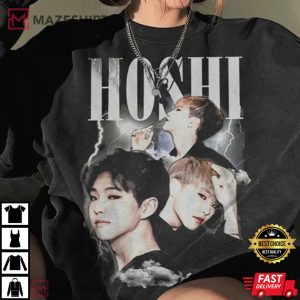 Hoshi 90s Rap KPOP Music SEVENTEEN Fan Gifts T-shirt 1