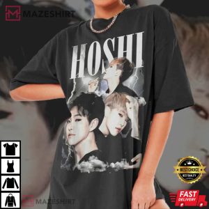 Hoshi 90s Rap KPOP Music SEVENTEEN Fan Gifts T-shirt 2