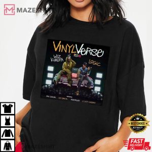 Wiz Khalifa Vinyl Verse Tour 2022 T Shirt