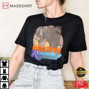 Hooters Remembers 911 T Shirt 1