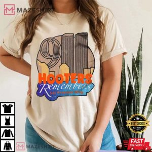 Hooters Remembers 911 T Shirt 4