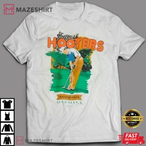 Hooters 90s Golf T Shirt 4