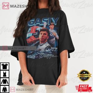 New Pierre Gasly Shirt Driver Racing T Shirt 1