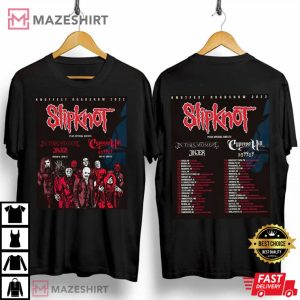 The Knotfest Roadshow 2022 Slipknot Tour T-Shirt