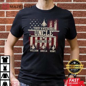This Awesome Uncle Belongs To T-Shirt