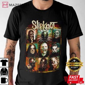 Slipknot Faces Gift For Fans T Shirt 2