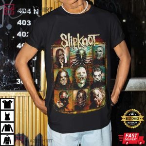 Slipknot Faces Gift For Fans T Shirt 4